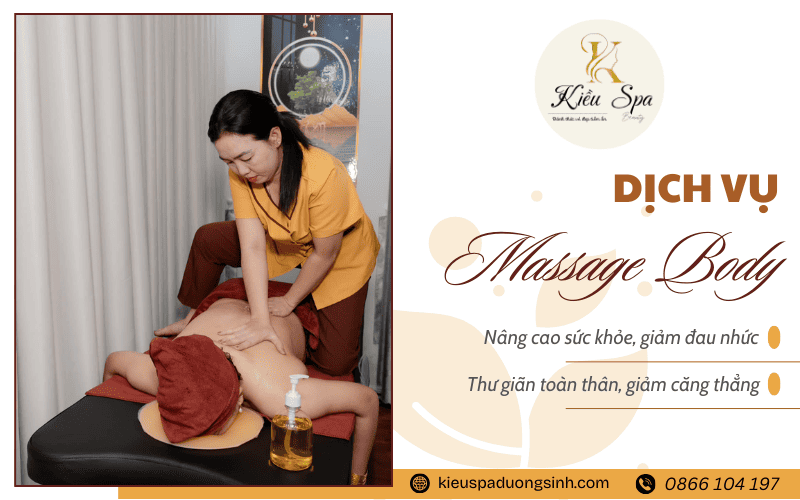 dịch vụ massage body trị liệu