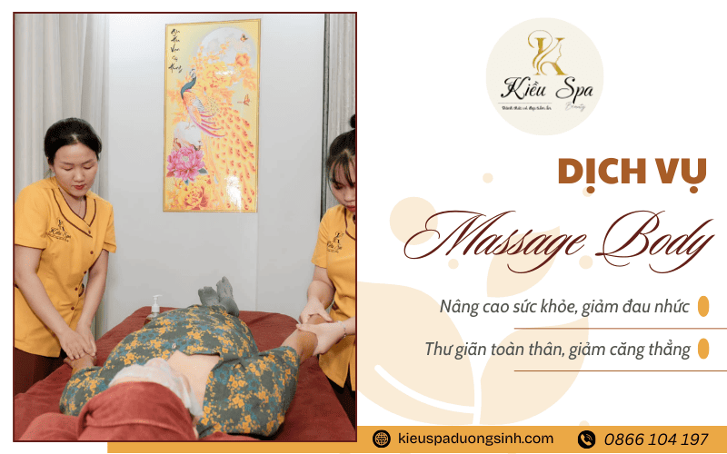 dịch vụ massage body trị liệu